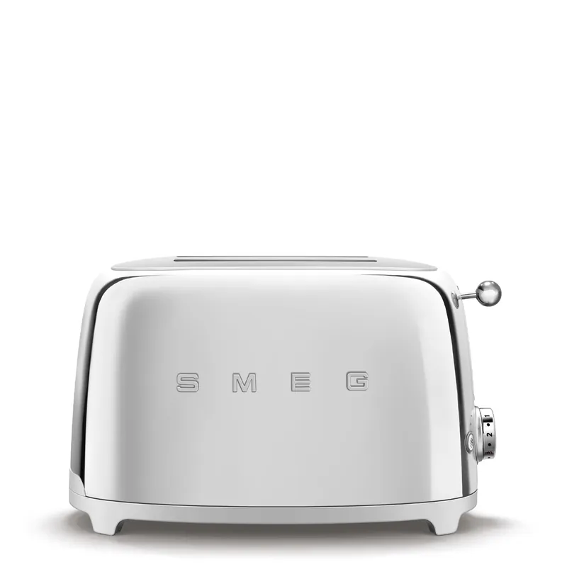 SMEG retro 2 szeletes kenyérpirító, acél TSF01SSEUSMEG Biztonságos fizetés