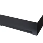 Besco TALIA 130 cm kád elő-és oldallap, matt fekete OAT-130-PKCBesco Prémium