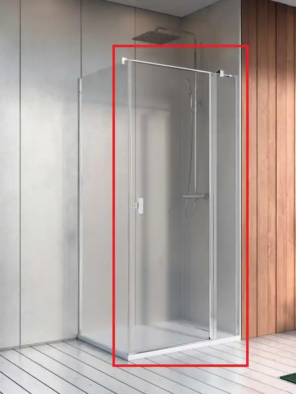 Radaway Nes KDJ II 100 J szögletes zuhanykabin ajtó 10032100-01-01RRadaway Ne maradj le