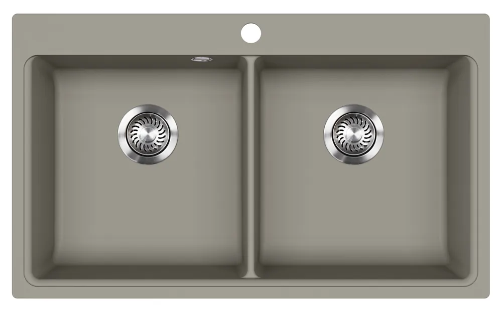 EVIDO Quadro 9 gránit mosogató, 860 x 510 mm, platina 442064Evido Akciós ár