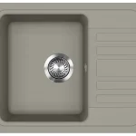 EVIDO Home 45S compact gránit mosogató 575x460 mm platina 442066Evido Végkiárusítás