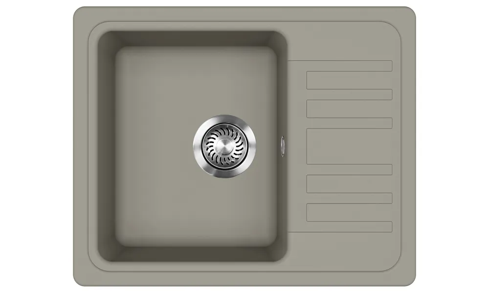 EVIDO Home 45S compact gránit mosogató 575x460 mm platina 442066Evido Végkiárusítás