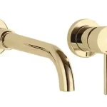 Rea Lungo fali mosdó csaptelep gold + box REA-B0370Rea Kedvezményes ár