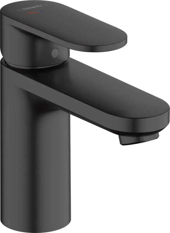 Hansgrohe Vernis Blend 100 CoolStart egykaros mosdócsaptelep push-open lefolyógarnitúrával, matt fekete 71589670Hansgrohe Kiárusítás