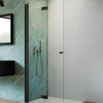 Radaway Nes Black KDD-B 100 cm balos Walk-in zuhanyfal, matt fekete 10024100-54-01LRadaway Vedd meg most