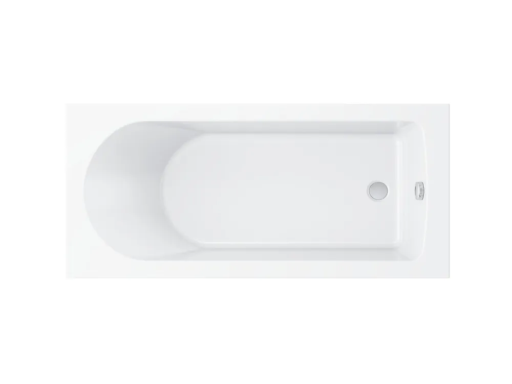 Végkiárusítás Ravak Flow 150x70 cm egyenes kád, fehér XC00100113Ravak