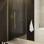 Besco ECO-N Gold walk-in zuhanyfal 100 cm, arany szín ENG-100-195CBesco Nézd meg most