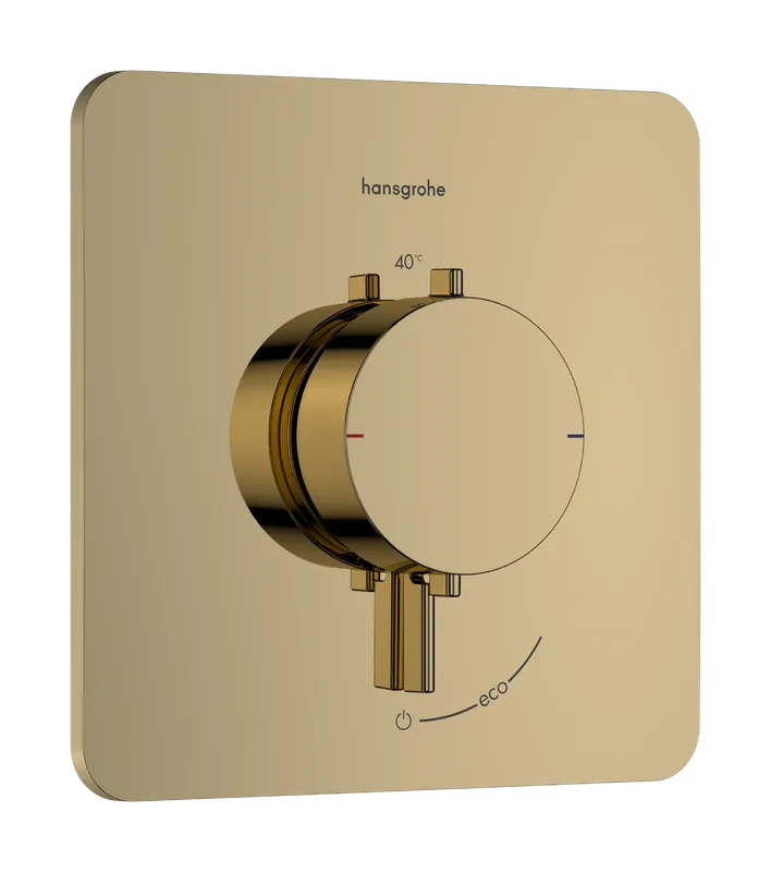 Hansgrohe Ecostat Comfort Q 1 funkciós falsík alatti termosztát, polírozott arany 33712990Hansgrohe Expressz kézbesítés