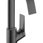 Bestseller Hansgrohe Vivenis 210 egykaros mosdócsaptelep lefolyógarnitúra nélkül, szálcsiszolt fekete króm 75032340Hansgrohe