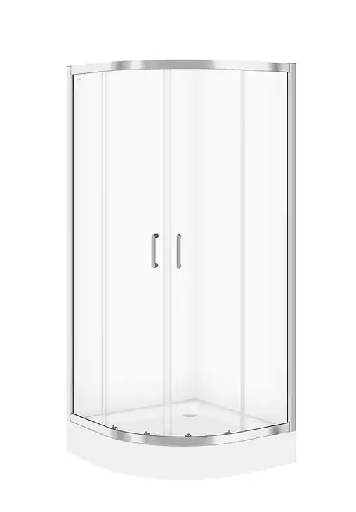 Azonnal elérhető Cersanit ZIP negyedköríves zuhanykabin 90x90 cm, króm S154-002Cersanit