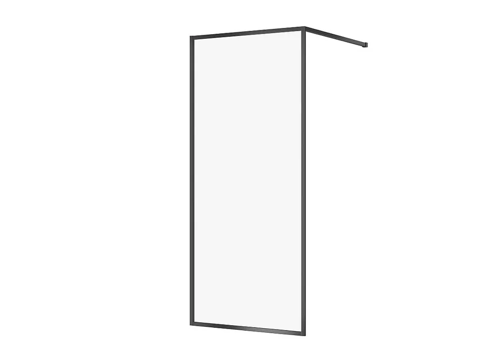 Cersanit Larga walk-in zuhanyfal 90 cm, matt fekete S932-138Cersanit Kedvezmény