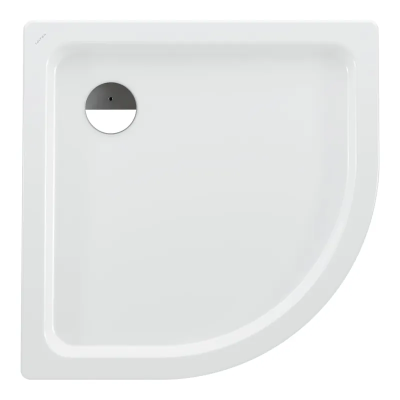 Laufen Platina 90x90 cm negyedköríves zuhanytálca, matt fehér H2150187570401Laufen Legnépszerűbb