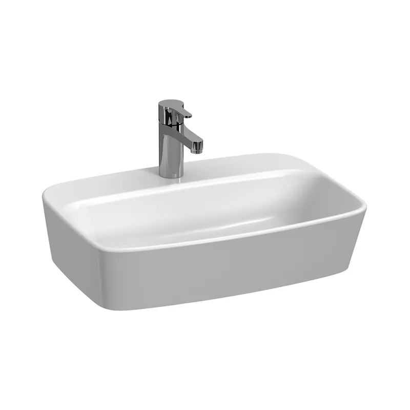 Jika Lyra Plus pultra építhető mosdó túlfolyó nélkül 54x40 cm, matt fehér H8183827571121Jika Legjobb ár
