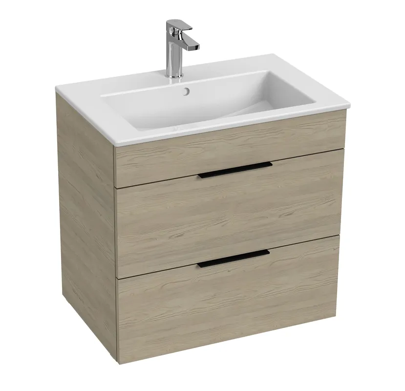 Jika Cube 65 alsószekrény mosdóval, kőris H4536021765141Jika Csak ma
