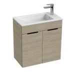 Legnépszerűbb Jika Cube alsószekrény 60x34 cm-es mosdóval, kőris H4536311765141Jika