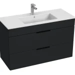 Jika Cube alsószekrény 100x43 cm-es mosdóval, matt antracit H4536521763521Jika Azonnali szállítás