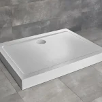 Alacsony ár Radaway Doros Stone D 120x80 cm zuhanytálca előlappal, fehér SDRD1280-05-04SRadaway