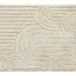 Sapho AQUALINE RIST 50x80 cm fürdőszobai kilépőszőnyeg, bézs NI8592Aqualine Különleges ajánlat