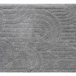 Prémium Sapho AQUALINE RIST 50x80 cm fürdőszobai kilépőszőnyeg, szürke NI8593Aqualine