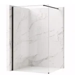 Rea Flexi walk-in zuhanyfal 80 cm, fekete KPL-K99167Rea Azonnal elérhető