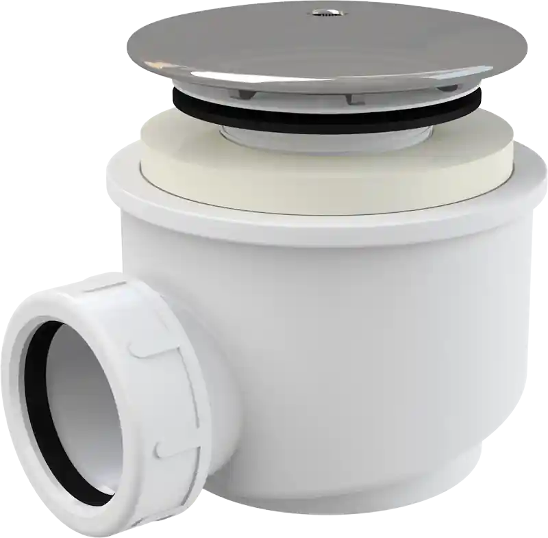 ALCA (Alcaplast) zuhanytálca szifon, lefolyóméret 60 mm, króm A47CR-60Alcaplast Árcsökkenés
