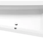 Sapho POLYSAN ANDRA SLIM 170x90 cm jobbos aszimmetrikus kád, fehér 81511SPolysan Népszerű