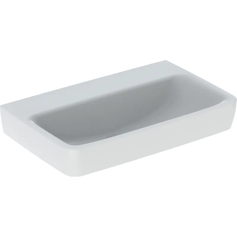 Különleges ajánlat Geberit Selnova Compact 65x40 cm fali mosdó, fehér 501.893.00.7Geberit