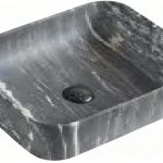 Inspiro Design Dallas Rectangular Negro WM-1003 pultra ültethető 54x42 cm feketés szürkeInspiro Design Outlet