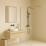 Alacsony ár Inspiro Design Liberta 90 cm Walk-In zuhanyfal, króm ZUW-90Inspiro Design