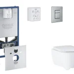 Expressz kézbesítés Grohe - Rapid SLX - Fali WC szett - SANI11BB2112