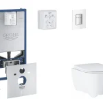 Gyors kiszállítás Grohe - Rapid SLX - Fali WC szett - SANI11BB3115