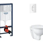 Kedvezmény Grohe - Rapid SL - Fali WC szett - SANI11BB3118