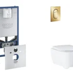 Expressz kézbesítés Grohe - Rapid SLX - Fali WC szett - SANI11BB4120