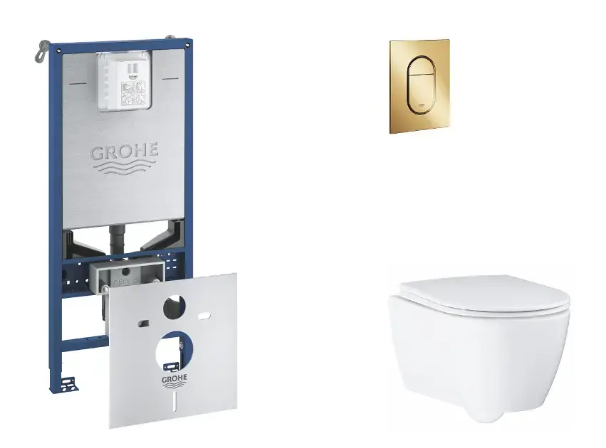 Expressz kézbesítés Grohe - Rapid SLX - Fali WC szett - SANI11BB4120