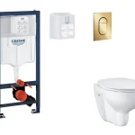 Akciós ár Grohe - Rapid SL - Fali WC szett - SANI11BB4125
