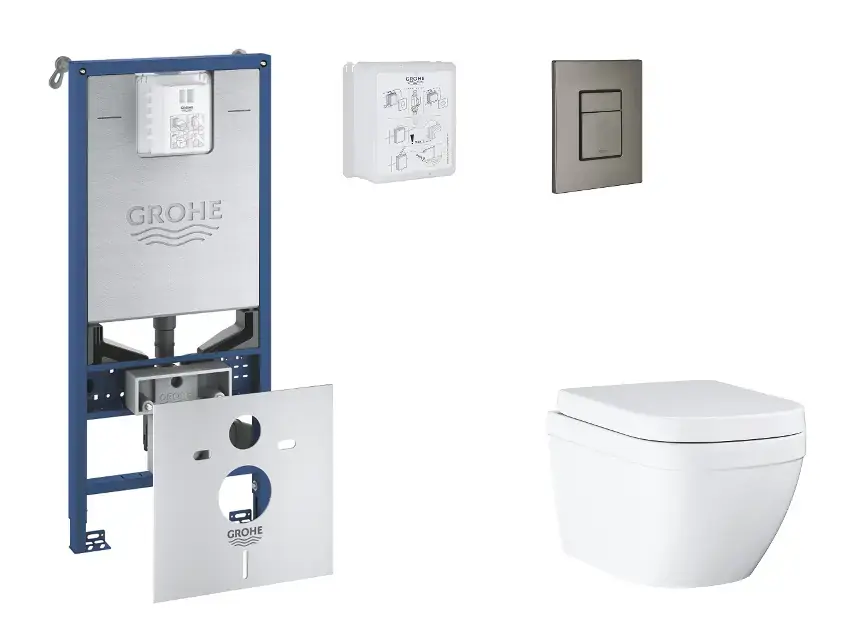 Újdonság Grohe - Rapid SLX - Fali WC szett - SANI11BB5105