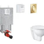 Expressz szállítás Grohe - Uniset - Fali WC szett - SANI15BB4105