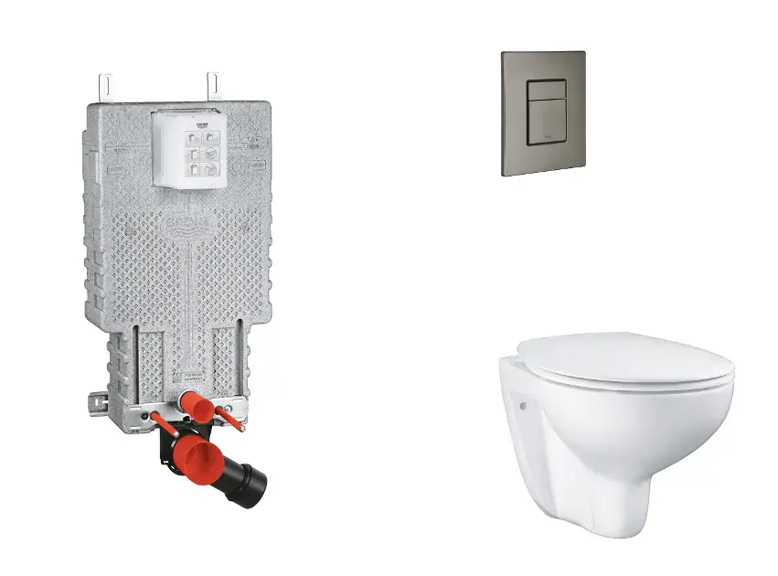 Outlet Grohe - Uniset - Fali WC szett - SANI15BB5102
