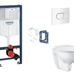 Kiárusítás Grohe - Rapid SL - Fali WC szett - SANI11BB3147