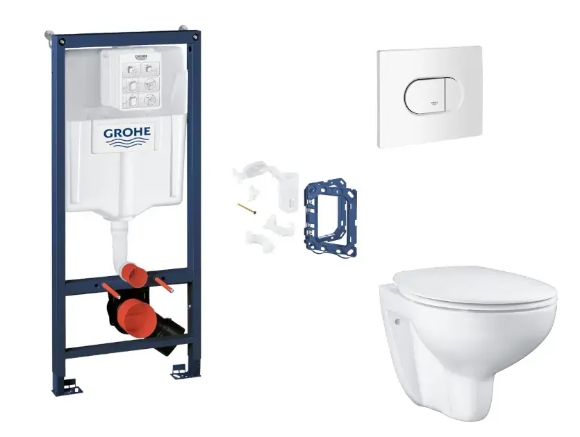 Kiárusítás Grohe - Rapid SL - Fali WC szett - SANI11BB3147