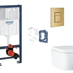 Szezonális akció Grohe - Rapid SL - Fali WC szett - SANI11BB4156