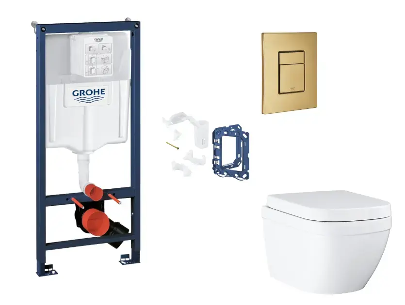 Szezonális akció Grohe - Rapid SL - Fali WC szett - SANI11BB4156