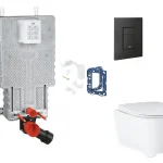 Szuper akció Grohe - Uniset - Fali WC szett - SANI15BB5119