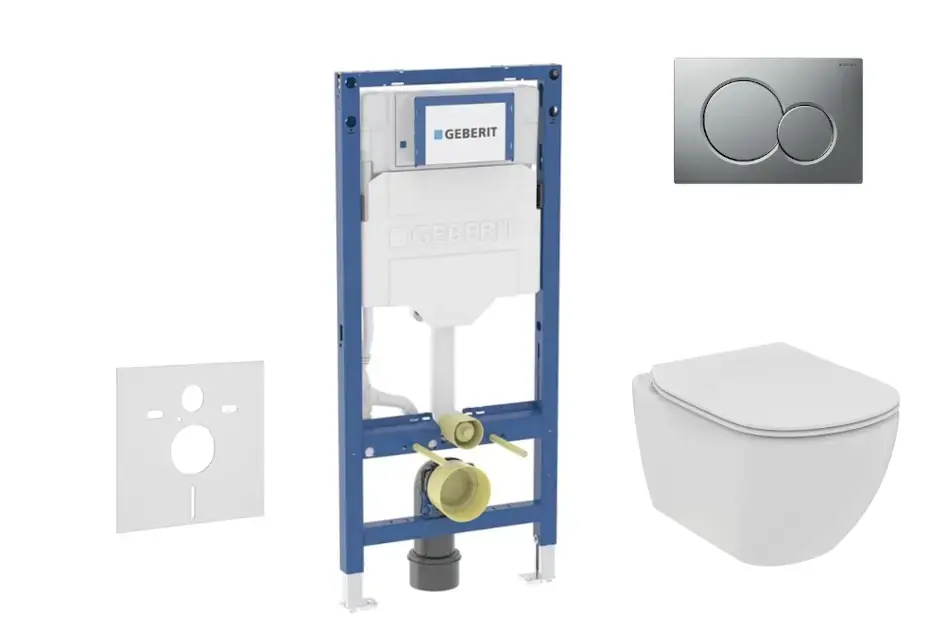 Alacsony ár Geberit - Duofix - Fali WC szett - SANI11CD2110