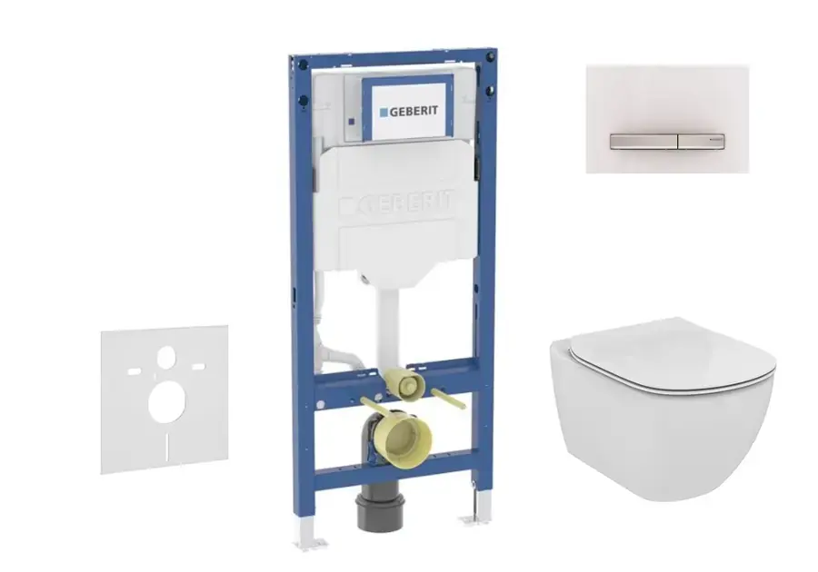 Végkiárusítás Geberit - Duofix - Fali WC szett - SANI11CD3139