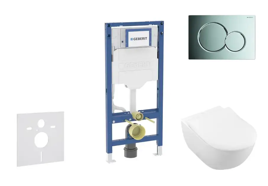Expressz kézbesítés Geberit - Duofix - Fali WC szett - SANI11CK1109