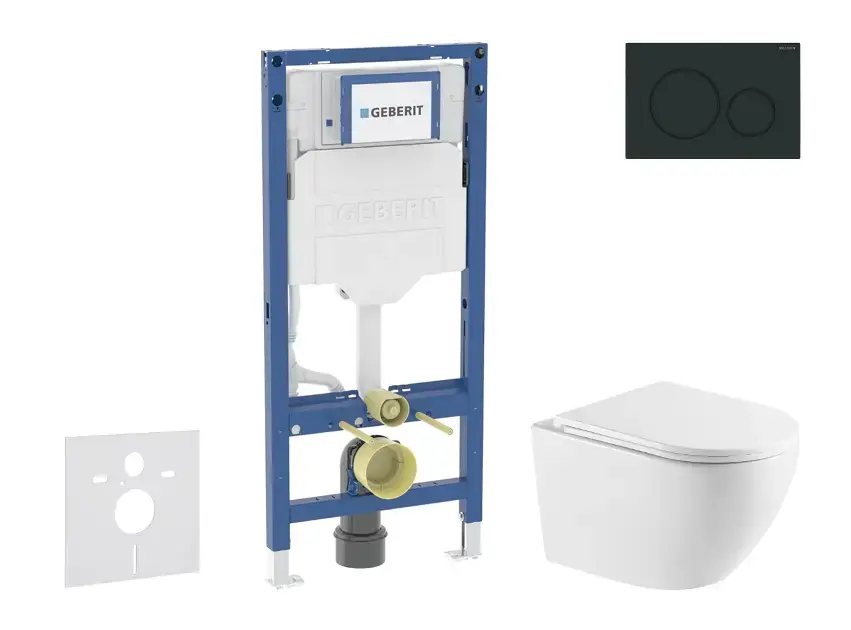 Geberit - Duofix - Fali WC szett - SANI11CA5169 Szuper ajánlat