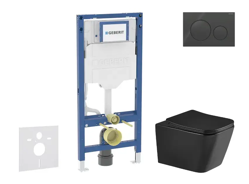 Geberit - Duofix - Fali WC szett - SANI11CA5512 Csak ma