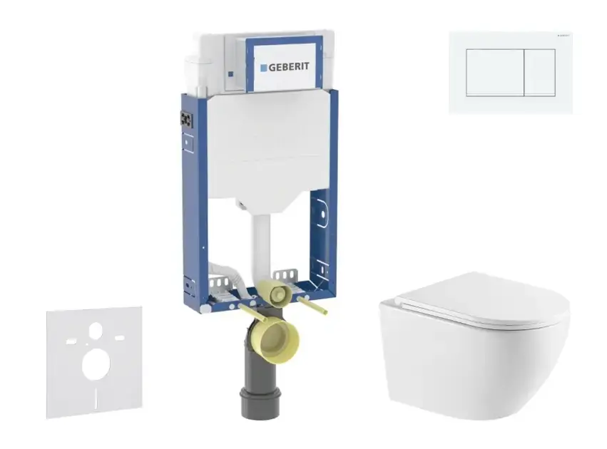 Geberit - Kombifix - Fali WC szett - SANI15CA3157 Expressz kézbesítés