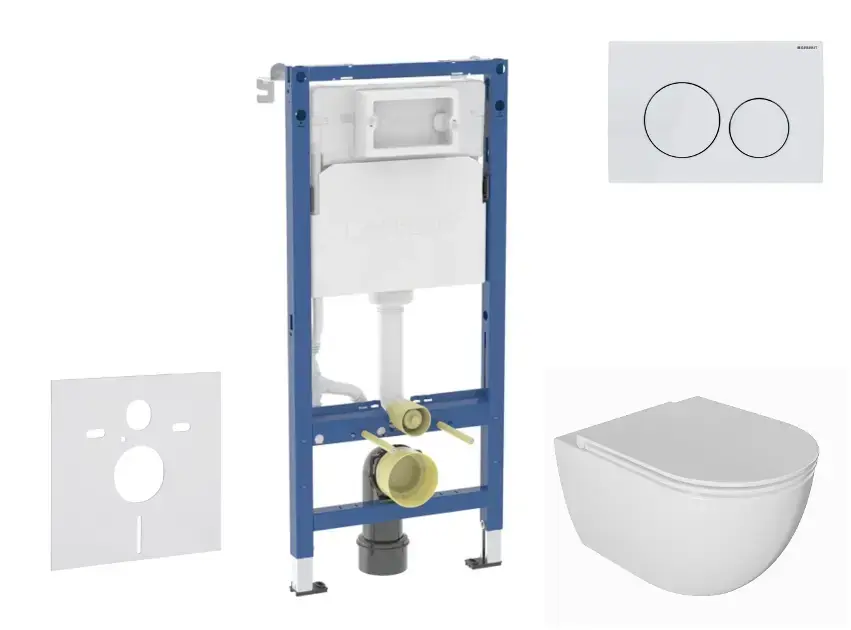 Geberit - Duofix - Fali WC szett - SANI11CA3138B Kedvezmény